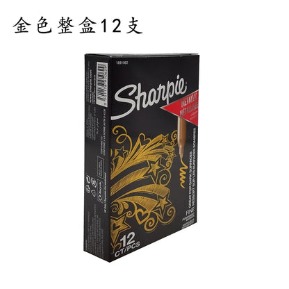 Sharpie Marker Oil Based Waterproof Industrial Thick and Thin Double-ended Markers Painting Hand-drawn Graffiti Art Supplies