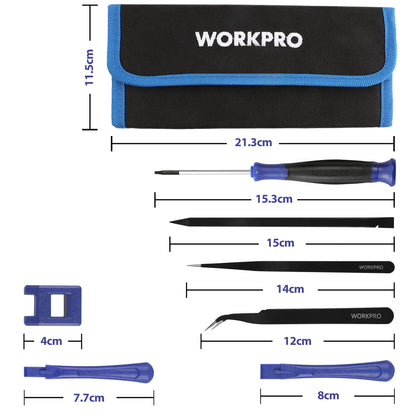 Mini Multi-Function Magnetic Precision Screwdriver Set, Driver Kit Bits, Electric Laptop, iPhone, Computer, 12 Pcs