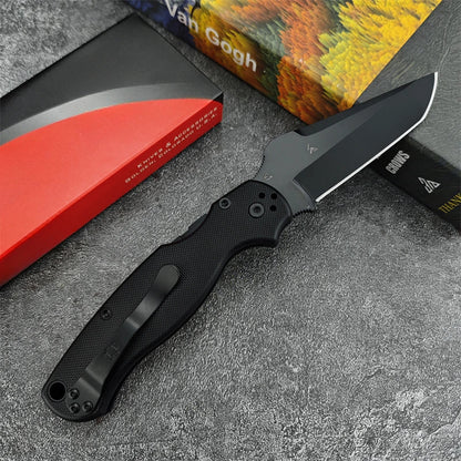 C81 Pocket folding knife D2 steel blade G10 Handle Outdoor tactical hunting Knife Camping Hiking survival EDC pocket knife