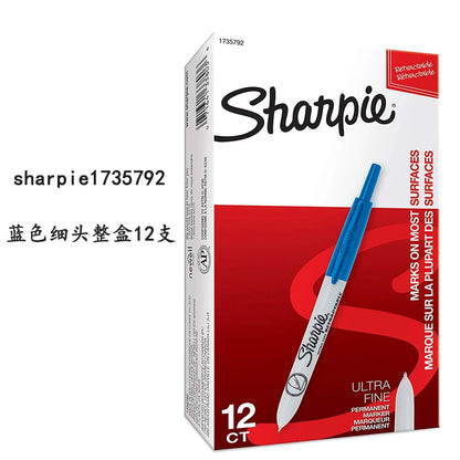 Sharpie Marker Oil Based Waterproof Industrial Thick and Thin Double-ended Markers Painting Hand-drawn Graffiti Art Supplies