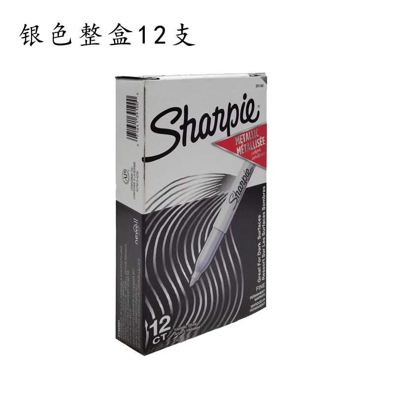 Sharpie Marker Oil Based Waterproof Industrial Thick and Thin Double-ended Markers Painting Hand-drawn Graffiti Art Supplies