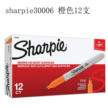 Sharpie Marker Oil Based Waterproof Industrial Thick and Thin Double-ended Markers Painting Hand-drawn Graffiti Art Supplies
