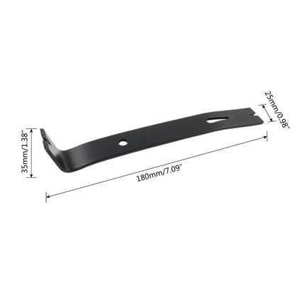 Flat Utility Pry Bar Carbon Steel Hand for Crowbar Tool for Trimming Work, Window Decoration Woodworking for DropShipping