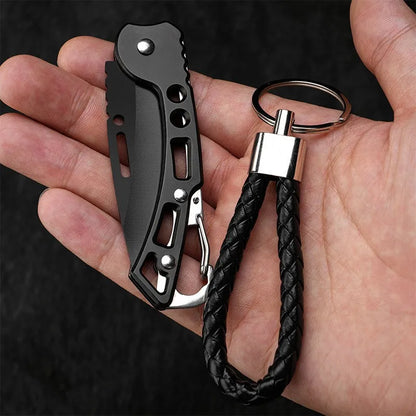 Folding Pocket Knife Stainless Steel Survival Hunting Camping Fishing Portable Fruit Carrying Outdoor Tools Survival Hand Tools