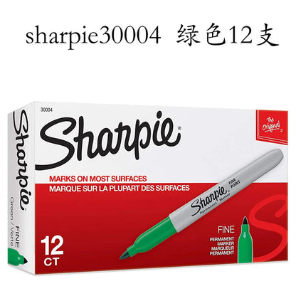 Sharpie Marker Oil Based Waterproof Industrial Thick and Thin Double-ended Markers Painting Hand-drawn Graffiti Art Supplies