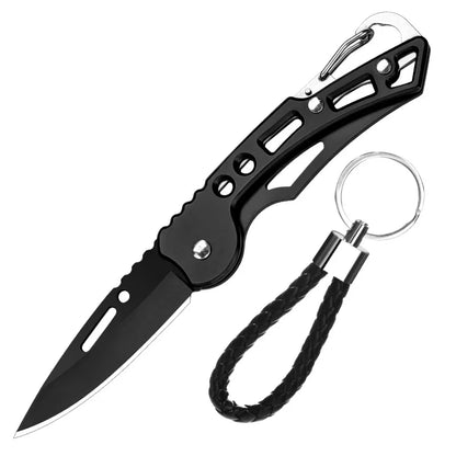 Folding Pocket Knife Stainless Steel Survival Hunting Camping Fishing Portable Fruit Carrying Outdoor Tools Survival Hand Tools