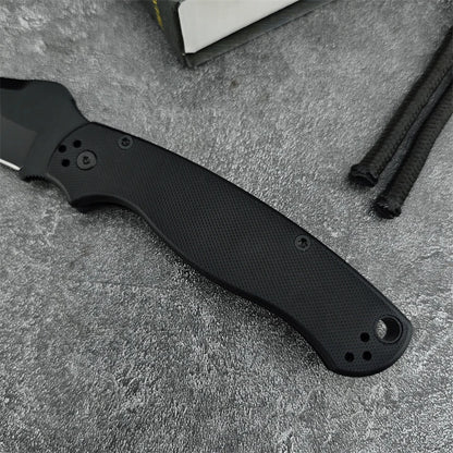 C81 Pocket folding knife D2 steel blade G10 Handle Outdoor tactical hunting Knife Camping Hiking survival EDC pocket knife