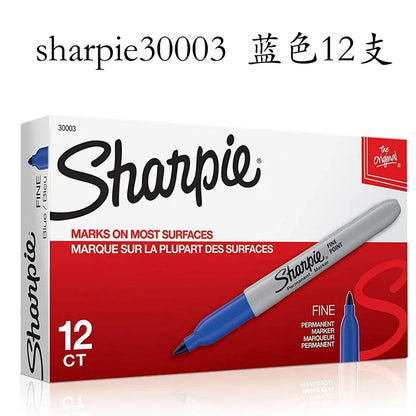 Sharpie Marker Oil Based Waterproof Industrial Thick and Thin Double-ended Markers Painting Hand-drawn Graffiti Art Supplies