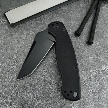 C81 Pocket folding knife D2 steel blade G10 Handle Outdoor tactical hunting Knife Camping Hiking survival EDC pocket knife