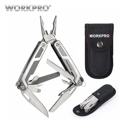 SWISS TECH-16 in 1 Camping Multitool, Multi Folding Plier, Wire Stripper, Outdoor Pocket, Mini Portable for Camping, New Arrival